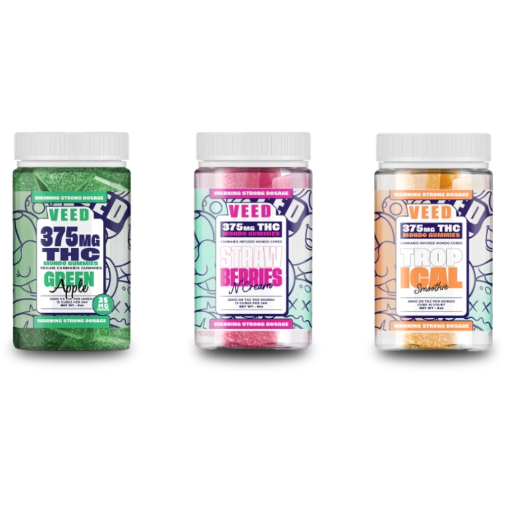 Gummies Delta 9 THC 375mg VEED 🌿🍬