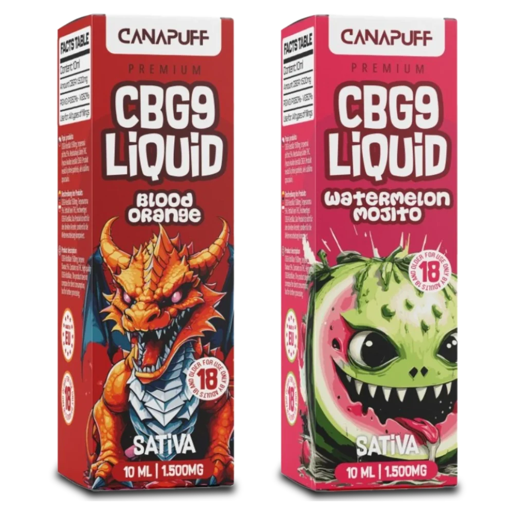 E-liquide CBG9 15% CANAPUFF 🌿💨
