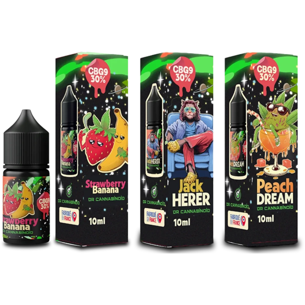 E-liquide CBG9 30% DR CANNABINOID 🌿💨