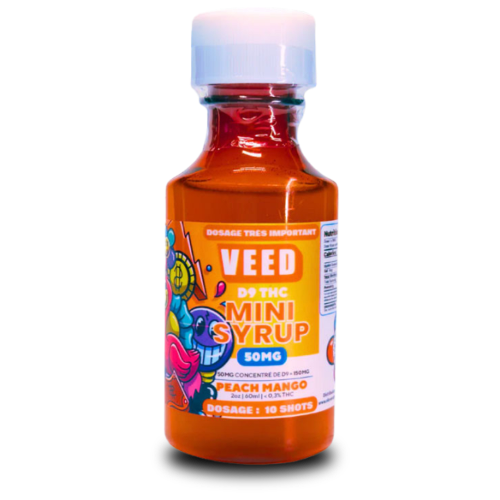 Sirop Nano Delta 9 THC 50mg VEED 🌿🍹