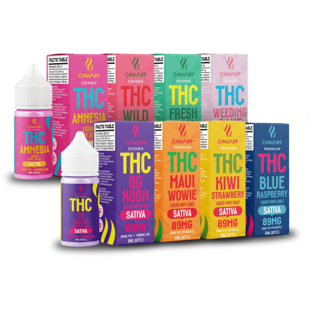 E-liquide Delta 9 THC 89mg 30ml CANAPUFF 💧🔥