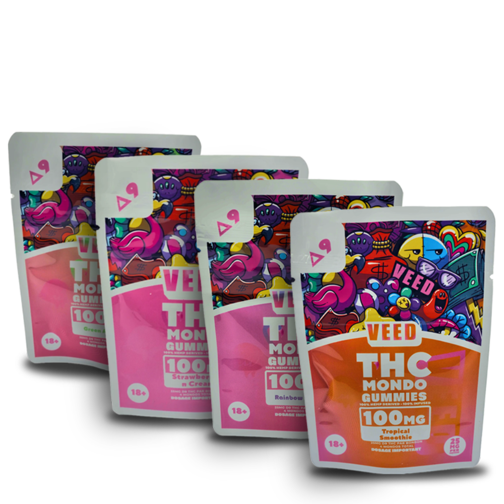 Gummies Delta 9 THC Mondo 100mg VEED 🍬