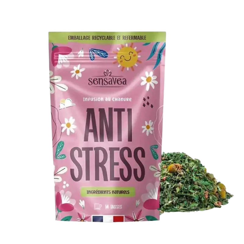 Infusion CBD Anti Stress SENSAVEA ☕🍵