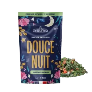 Infusion CBD Douce Nuit SENSAVEA 🌙🍵