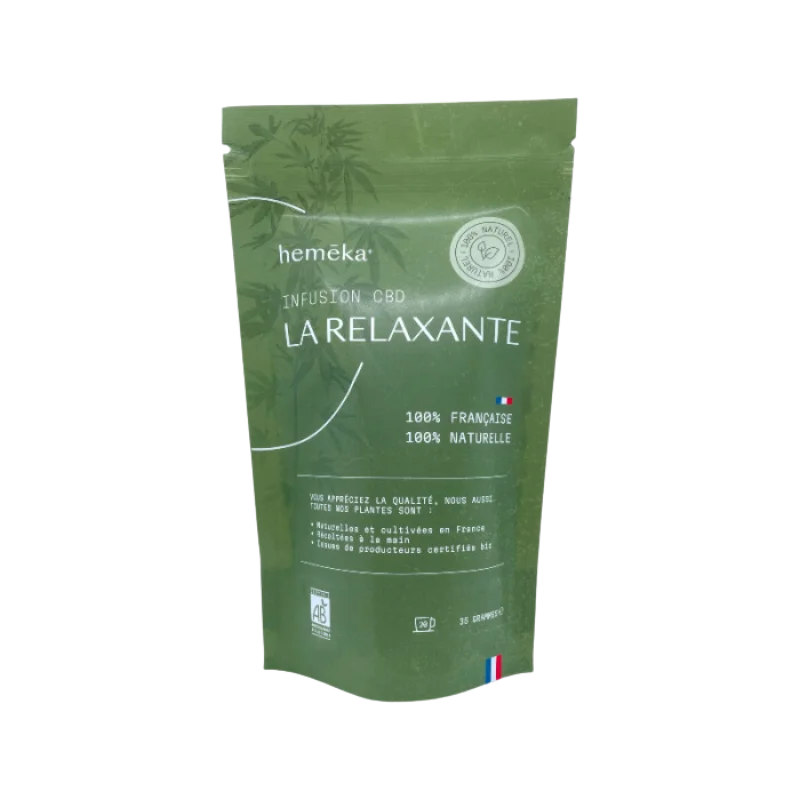 Infusion CBD La Relaxante HEMEKA 💆🍵