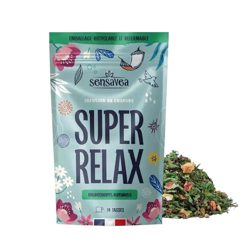 Infusion CBD Super Relax SENSAVEA 💆🍵