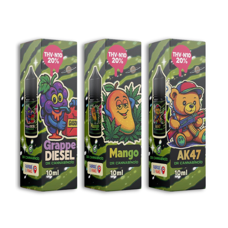 E-liquide THV-N10 20% DR CANNABINOID 🌿💨