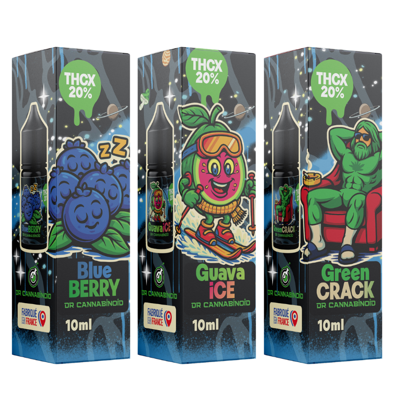 E-liquide THCX 20% DR CANNABINOID 🌿💨